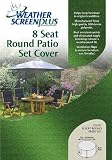 ROUND SET COVER 8 SEAT