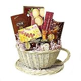 Tea Party Gourmet Gift Basket - Valentines Day Gift Idea for Her