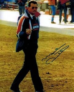 Mike Ditka Autographed/Hand Signed Chicago Bears Coaching 8x10 Photo Bird Flip