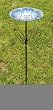 Blue Botanical Stake Bird Feeder