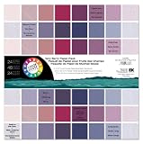 EK Success Color Sense Very Berry Tonal Assortment Cardstock Pack (CSCTPP2)