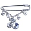 Dangle Crystal Bowknot Brooches And Pins