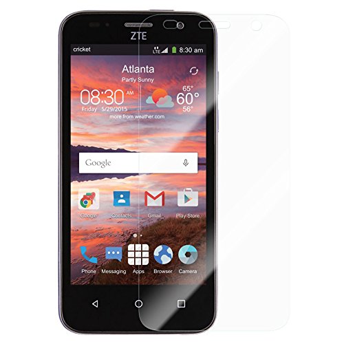 ZTE Maven Z812 (AT&T) - Premium Tempered Glass Clear Screen Protector + Atom LED ZTE Maven Z812 (AT&T) - Premium Tempered Glass Clear Screen Protector + Atom LED