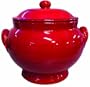 Mamma Ro Cookie Jar, Red