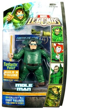  Marvel Legends Fantastic Four Action Figure Mole Man