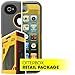 OtterBox Defender Case Gunmaetal Grey on Sun Yellow for Apple iPhone 4S