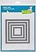 Lawn Fawn Lawn Cuts Custom Craft Die - Outside in Stitched Scalloped Square Stackables (LF1506)