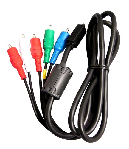 Sanyo VCP-CPNT01U Component Output Cable for Sanyo WH1, TH1, CA9, CG10 Camcorders