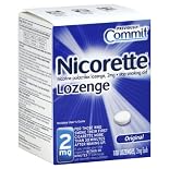 Nicorette Lozenges, 2 mg, Original Flavor, 108 ct.