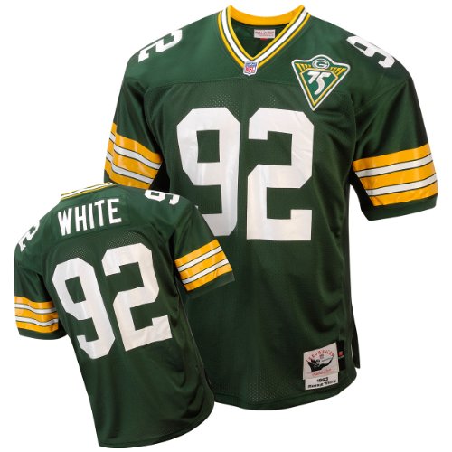Mitchell & Ness Green Bay Packers 1993 Reggie White Authentic Throwback Jersey Size 56