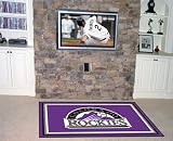 Colorado Rockies Area Rugs 5 x 8 size