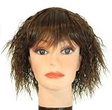 13 Dark Brown tipped synthetic wig