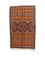 Design Community By Loomier Alfombra Ma Maroc Barber (Rojo/Multicolor)