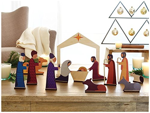 Design Ideas Nativity Scene, 13pc Set