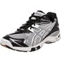 ASICS Women's GEL-Volleycross 2 Volleyball Shoe,White/Black/Silver,9 M