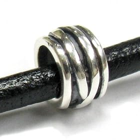 Sterling Silver Celtic Braid Tube Spacer Bead Charm For Pandora Biagi Troll Chamilia: Jewelry