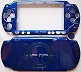 Metallic Blue PSP 2000 Full Shell Cover Housing Replacement with Button Set ....