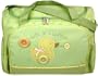 Baby Essential Duck Green Buttons Large Shoulder Baby Diaper Bag with Changing Pad