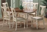 Cumberland 7pc Dining Set 7 Piece Set Antq Buttermilk