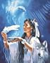 Dimensions PaintWorks/Paint By Number Native American Spirit