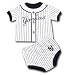 New York Yankees Newborn Baby Pinstripe Uniform Diaper Set