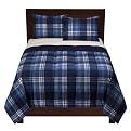 Home Plaid Comforter - Navy