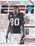 ANDRE JOHNSON HOUSTON TEXANS SIGNED AUTOGRAPHED MAGAZINE COVER COA JSA CERTIFIED