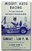 1953 Las Vegas Sportsdome Midget Racing Poster Print