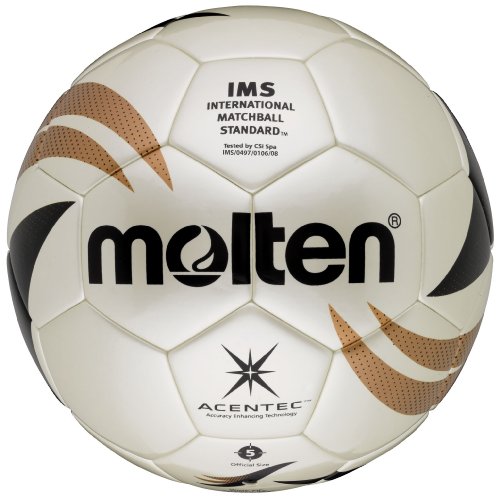 Molten Fu&szlig;ball VG-4000, CHAMPAGNER GOLD/GOLD/SCHWARZ, 5 Preisvergleich