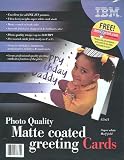 300 IBM Matte Inkjet Photo Quality Greeting Cards with Envelopes