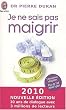 Je ne sais pas maigrir