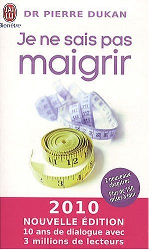 Je ne sais pas maigrir