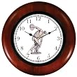 The Greek Discus Thrower (Discobolus) by Myron Wooden Wall Clock by WatchBuddy Timepieces (Cherry Wood Frame)