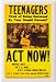 Teenagers Act Now! Move Out..Get A Job..Pay Bills 2x3 Magnet