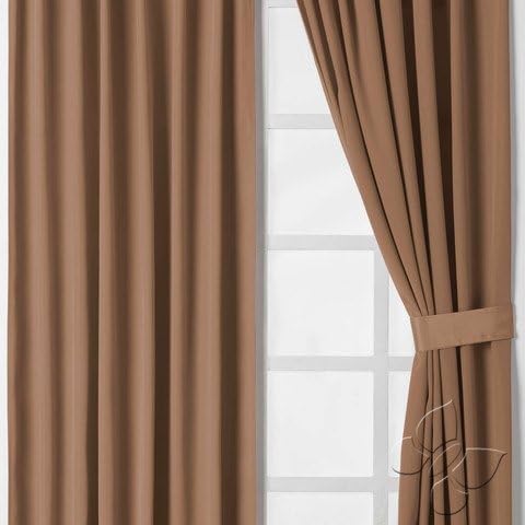 Alegro Curtain Set Moka