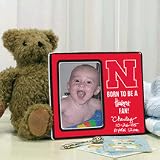 Nebraska Cornhuskers Born to Be Personalized 4 x 6 Ceramic Picture Frame
