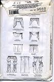 Simplicity House Curtains and Swags Pattern