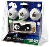 Central Florida Knights 3 Golf Ball Gift Pack w/ Spring Action Tool - NCAA College Athletics