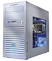 Velocity Micro Edge Mx142 Silver Desktop PC (Windows 7 Home Premium)