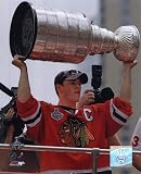 Jonathan Toews Chicago Blackhawks 2010 Stanley Cup Champions Victory Parade (#49) - Licensed Photo by PhotoFile (8x10)