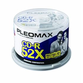 Samsung Pleomax 52X CD-R 80min 50 Disc Spindle