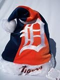 Detroit Tigers MLB Logo plush Santa Hat stadium hat