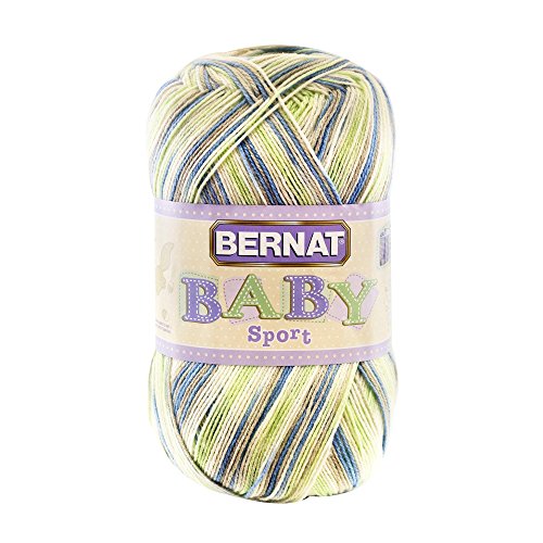 Bernat Baby Big Ball Sport Yarn, Ombre, 9.8 Ounce, Blue Jeans, Single