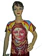 Religious Gift Womens Tops T- Shirt Lord Shiva Print Yoga Clothing Tee Shirts M