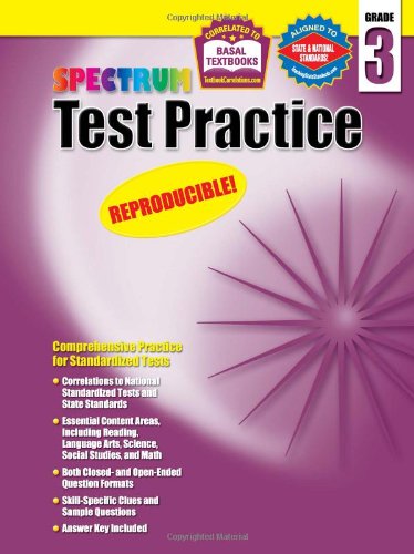 Spectrum Test Practice, Grade 3