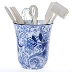 Porcelain 6pc Utensil Holder Set