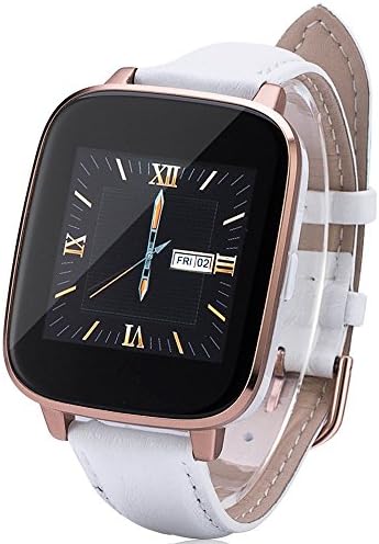 Jedy Heart rate Smart Watch IOS Bluetooth Smart Watch Wristwatch with Camera Sync to Android IOS Smart Phone (White)