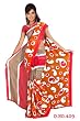 Bhagyasri Georgette Printed Casual Saree Sari Bellydance fabric