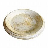 受け皿 鉢皿 外径23ｃｍ 丸型 白金色　陶器 おしゃれ WG23