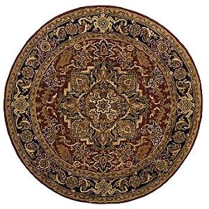 Classic Area Rug - Light Gold/Red, 4' x 6' - Frontgate